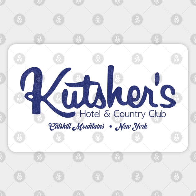 Defunct Catskills Resort Kutsher's Hotel and Country Club Magnet by darklordpug